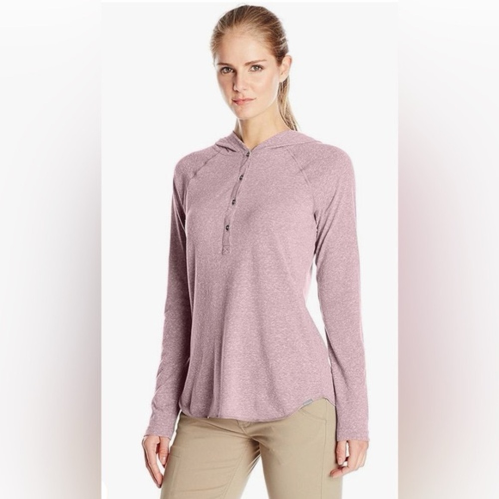 Columbia Purple Hooded Long Sleeve top